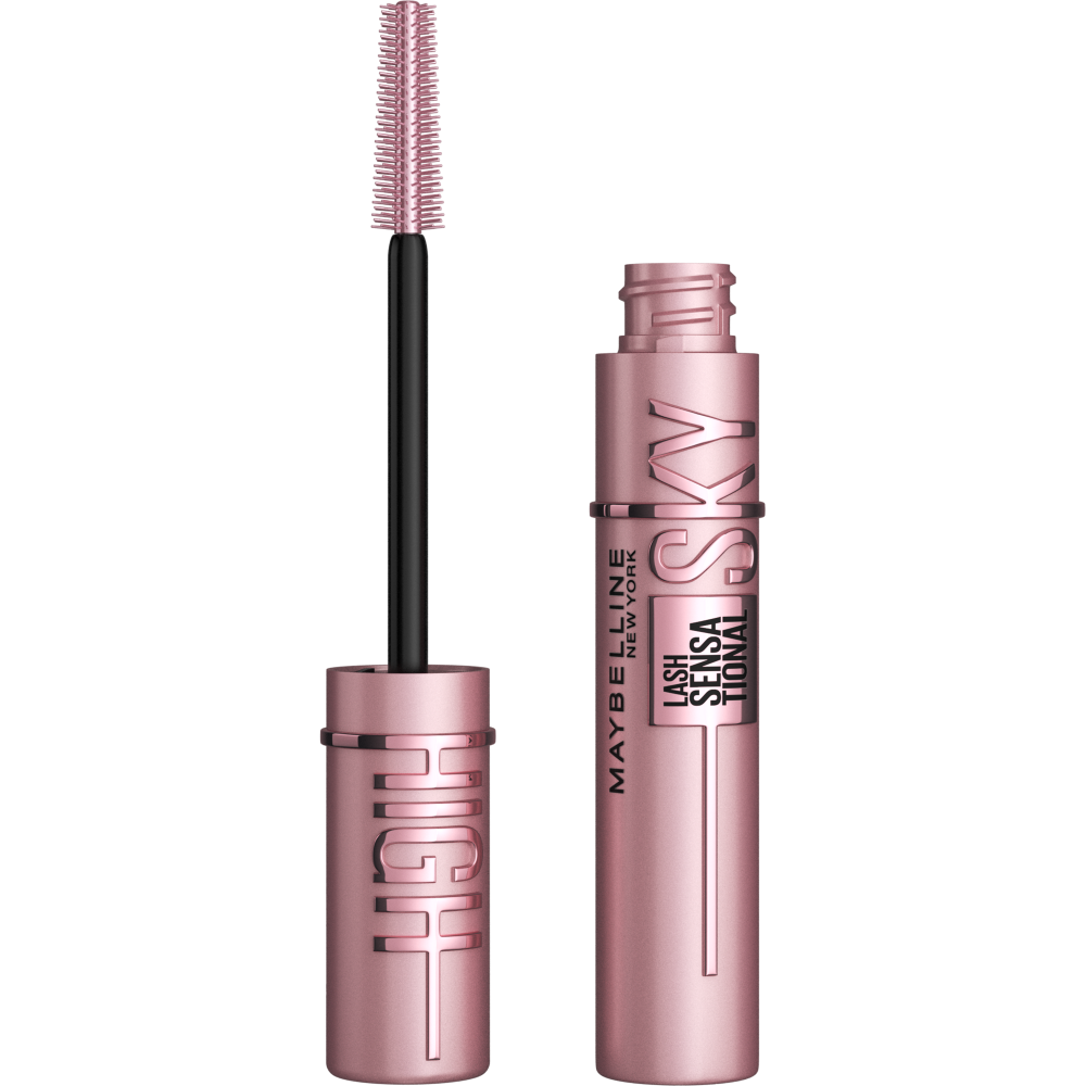 Packshot of Maybelline Lash Sensational Sky High Washable 800 blackest black 