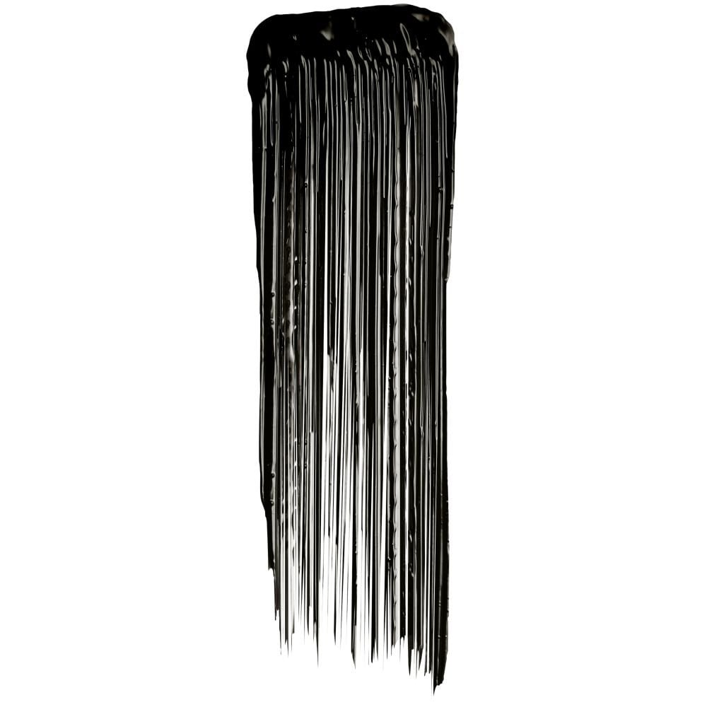 Maybelline Lash Sensational Sky High washable 800 blackest black mascara streak