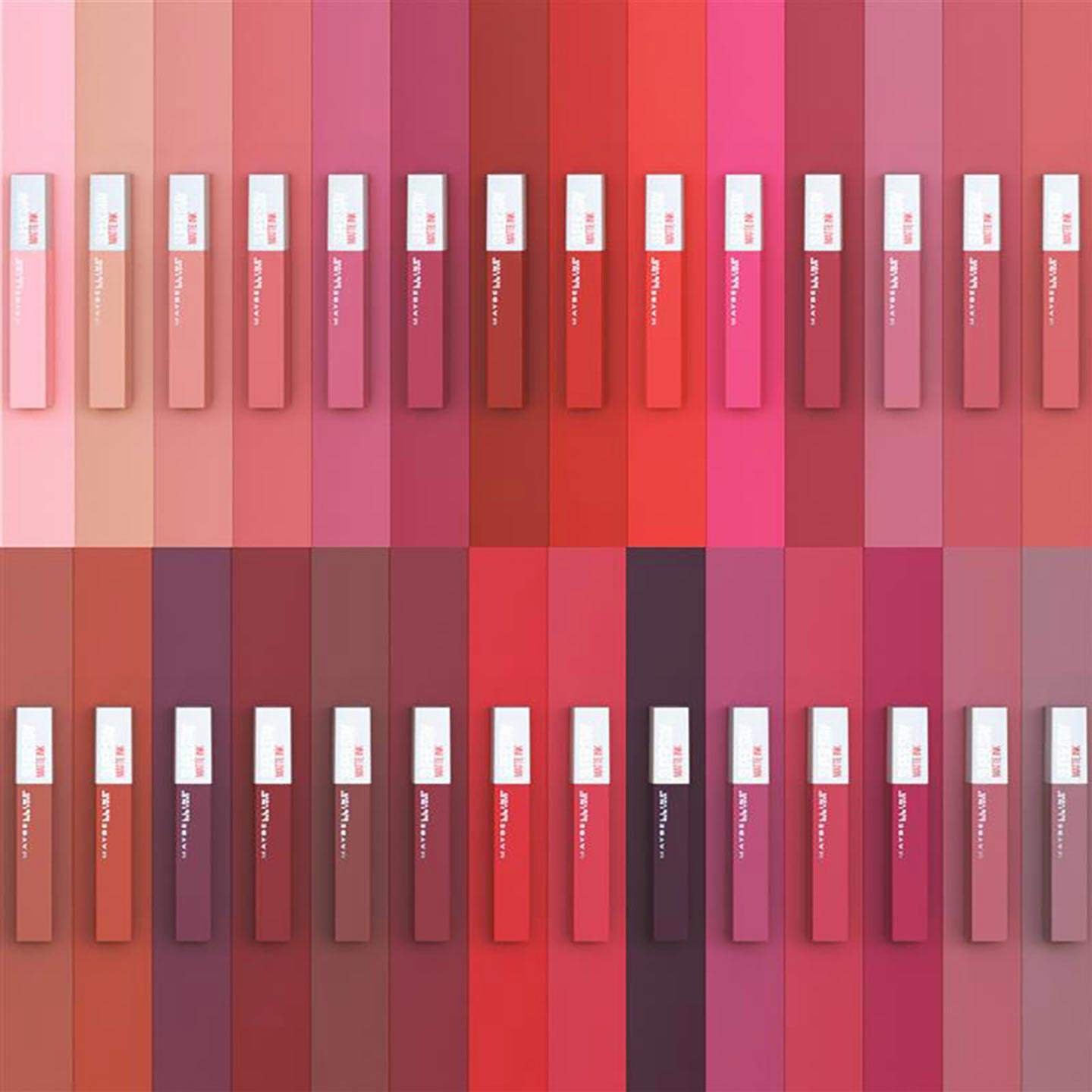 28 nyanser av Super Stay Matte Ink