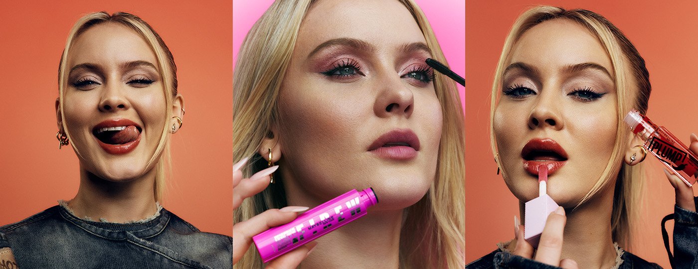 MAY 240319 MAYBELLINE ZARA LARSSON TRIO 1400x540px